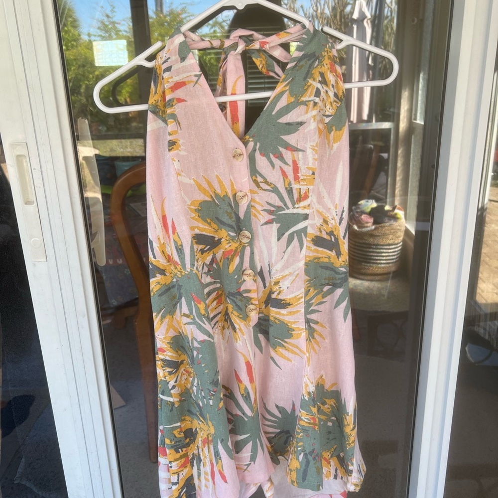 Sadie & Sage Halter Romper